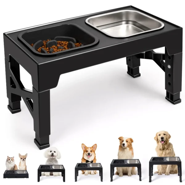 Elevated Slow Feeder Bowls