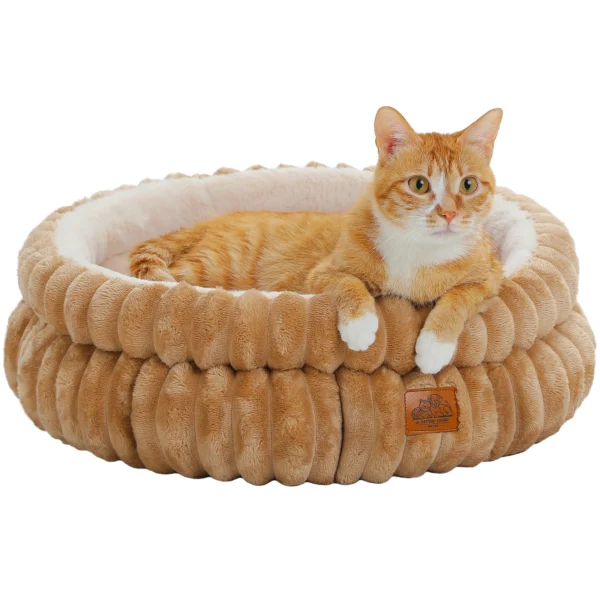 Cozy Round Pet Bed