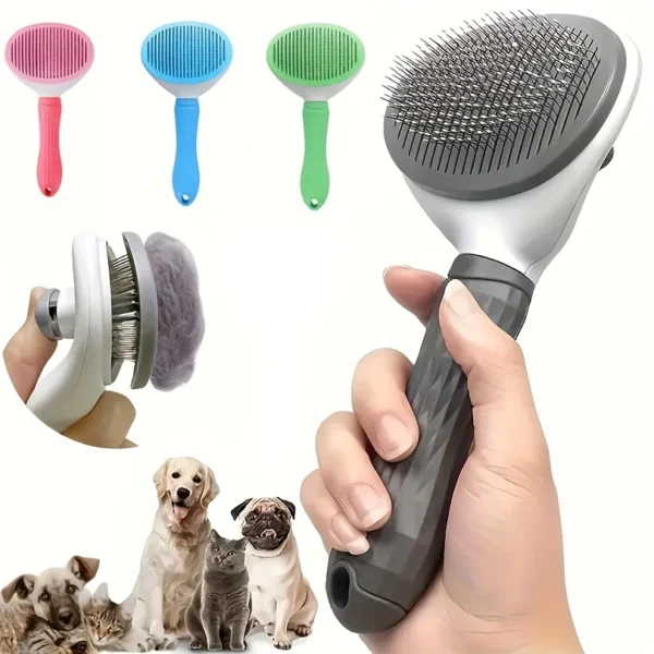 Self-Cleaning Pet Brush