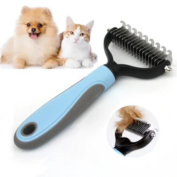Pet Deshedding Grooming Brush