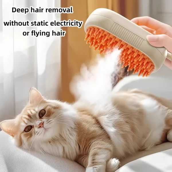 3-in-1 Steam Grooming Brush